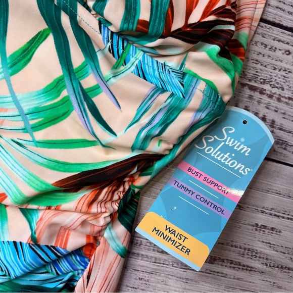 Swim Solutions One Piece Swimsuit - Picture 2 of 4